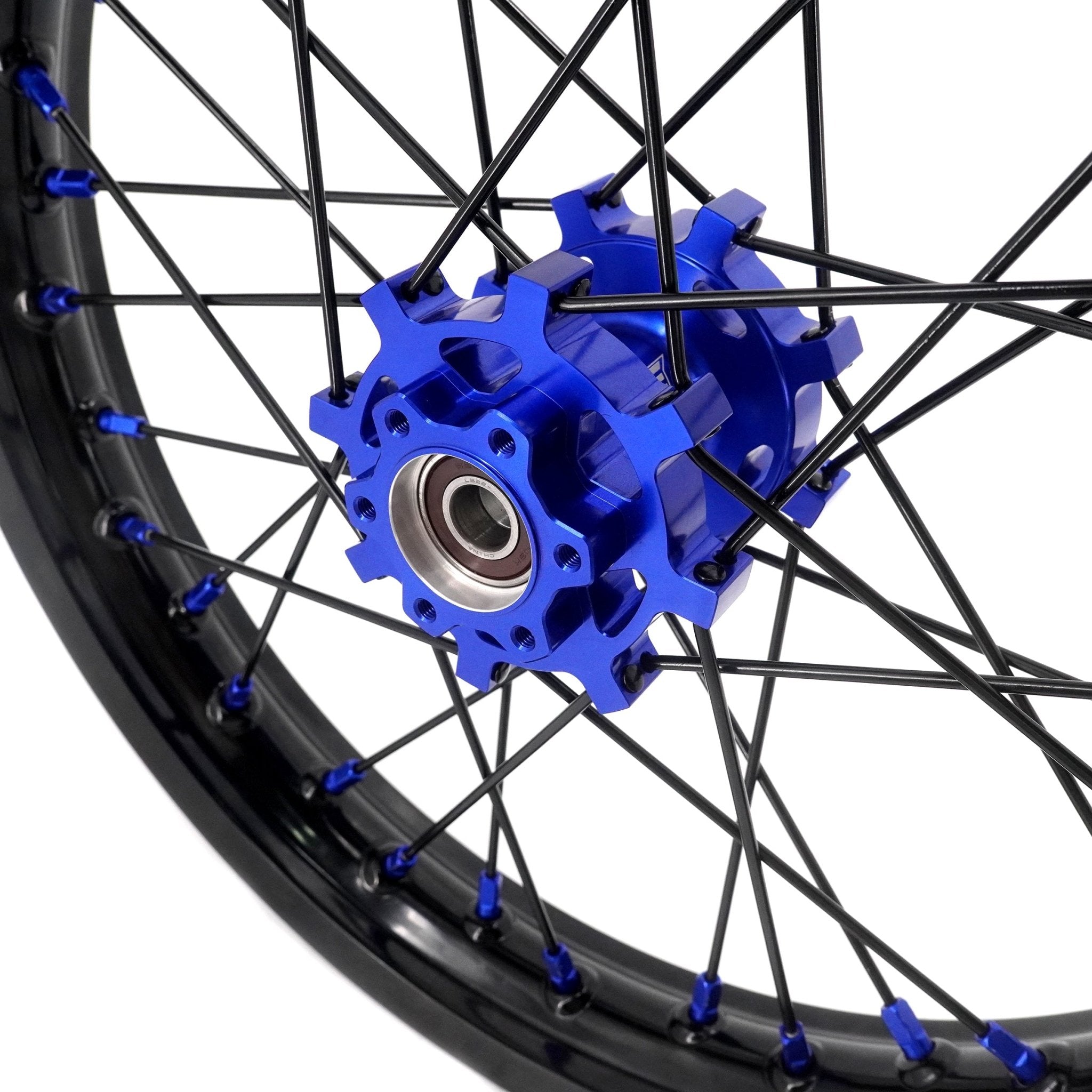 US Stock KKE 1.6*19" & 1.85*16" New Style E - bike Wheels Rim For Sur Ron Light Bee - X 2019 - 2025 Blue - Pinned Electric