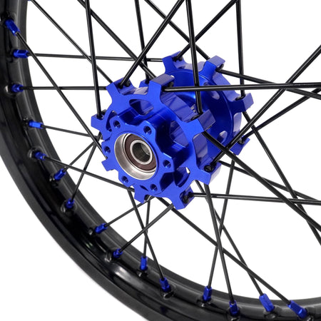 US Stock KKE 1.6*19" & 1.85*16" New Style E - bike Wheels Rim For Sur Ron Light Bee - X 2019 - 2025 Blue - Pinned Electric