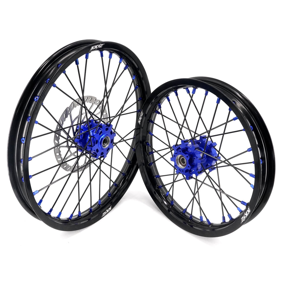 US Stock KKE 1.6*19" & 1.85*16" New Style E - bike Wheels Rim For Sur Ron Light Bee - X 2019 - 2025 Blue - Pinned Electric