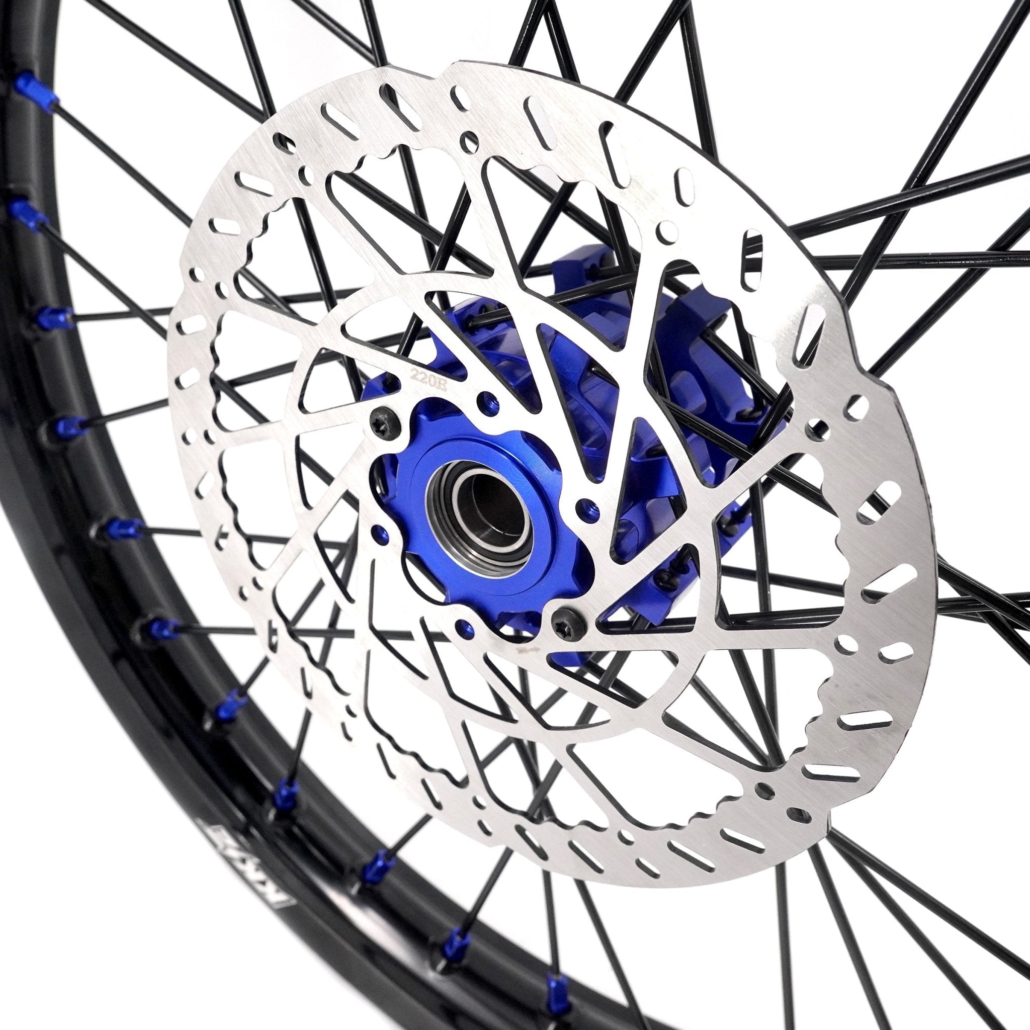 US Stock KKE 1.6*19" & 1.85*16" New Style E - bike Wheels Rim For Sur Ron Light Bee - X 2019 - 2025 Blue - Pinned Electric