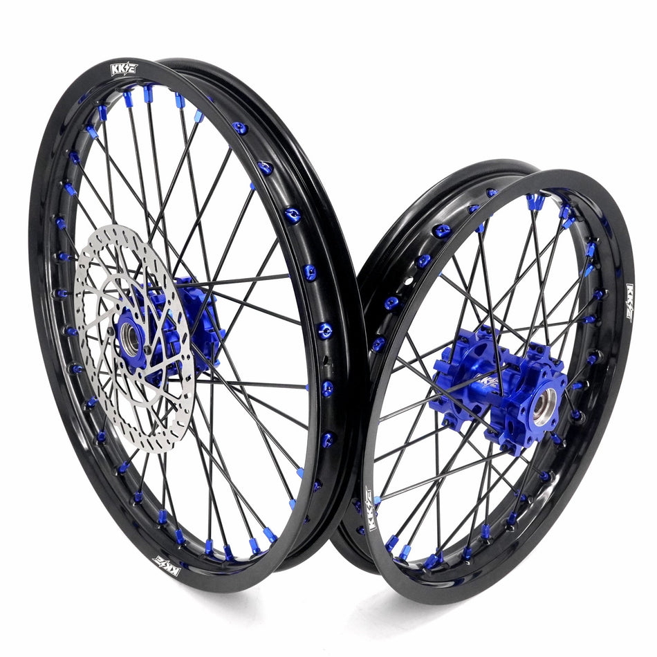 US Stock KKE 1.6*19" & 1.85*16" New Style E - bike Wheels Rim For Sur Ron Light Bee - X 2019 - 2025 Blue - Pinned Electric