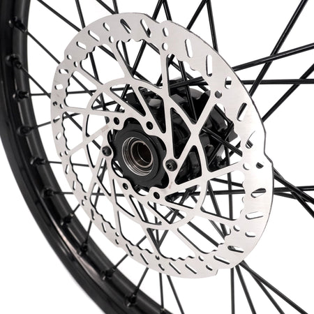 US Stock KKE 1.6*19" & 1.85*16" New Style E - bike Wheels Rim For SurRon Light Bee - X 2019 - 2025 Black - Pinned Electric