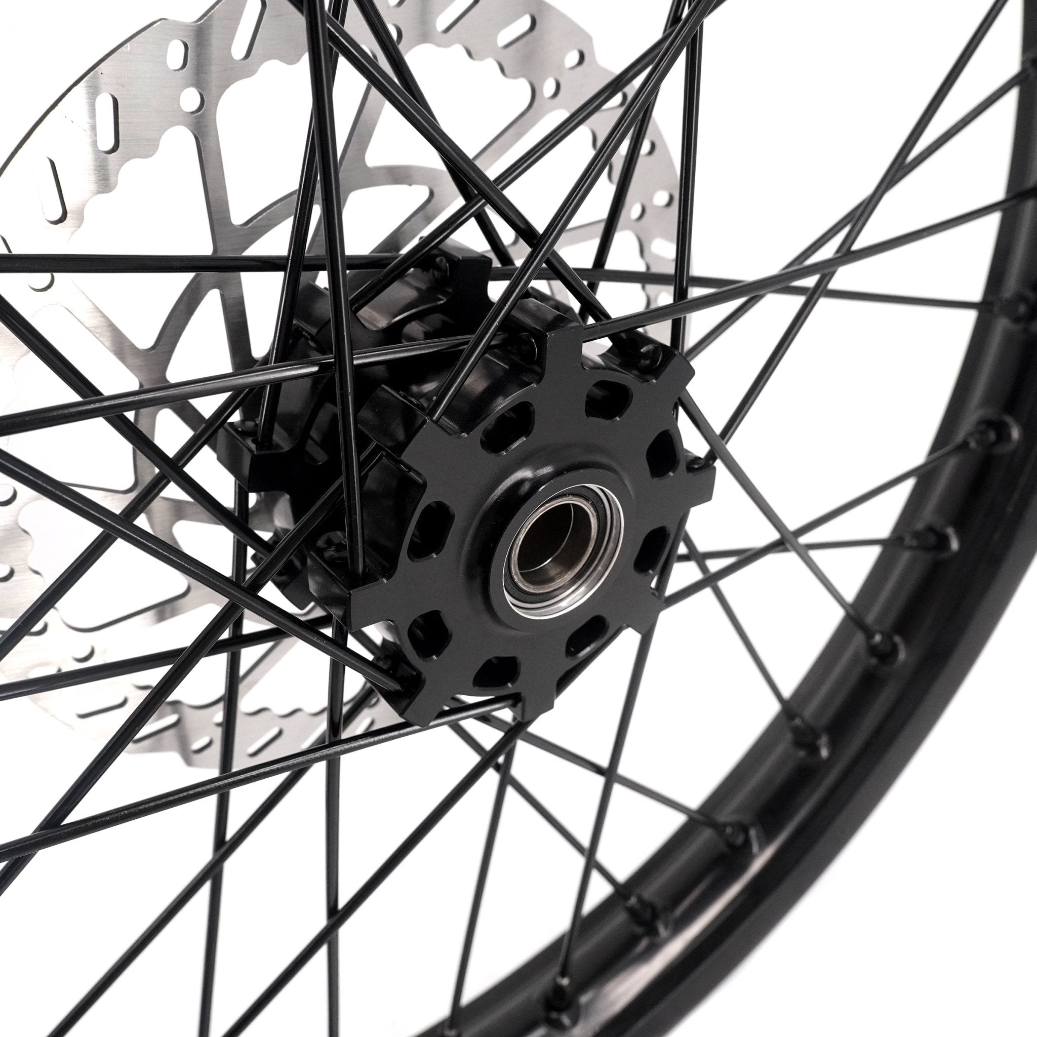 US Stock KKE 1.6*19" & 1.85*16" New Style E - bike Wheels Rim For SurRon Light Bee - X 2019 - 2025 Black - Pinned Electric