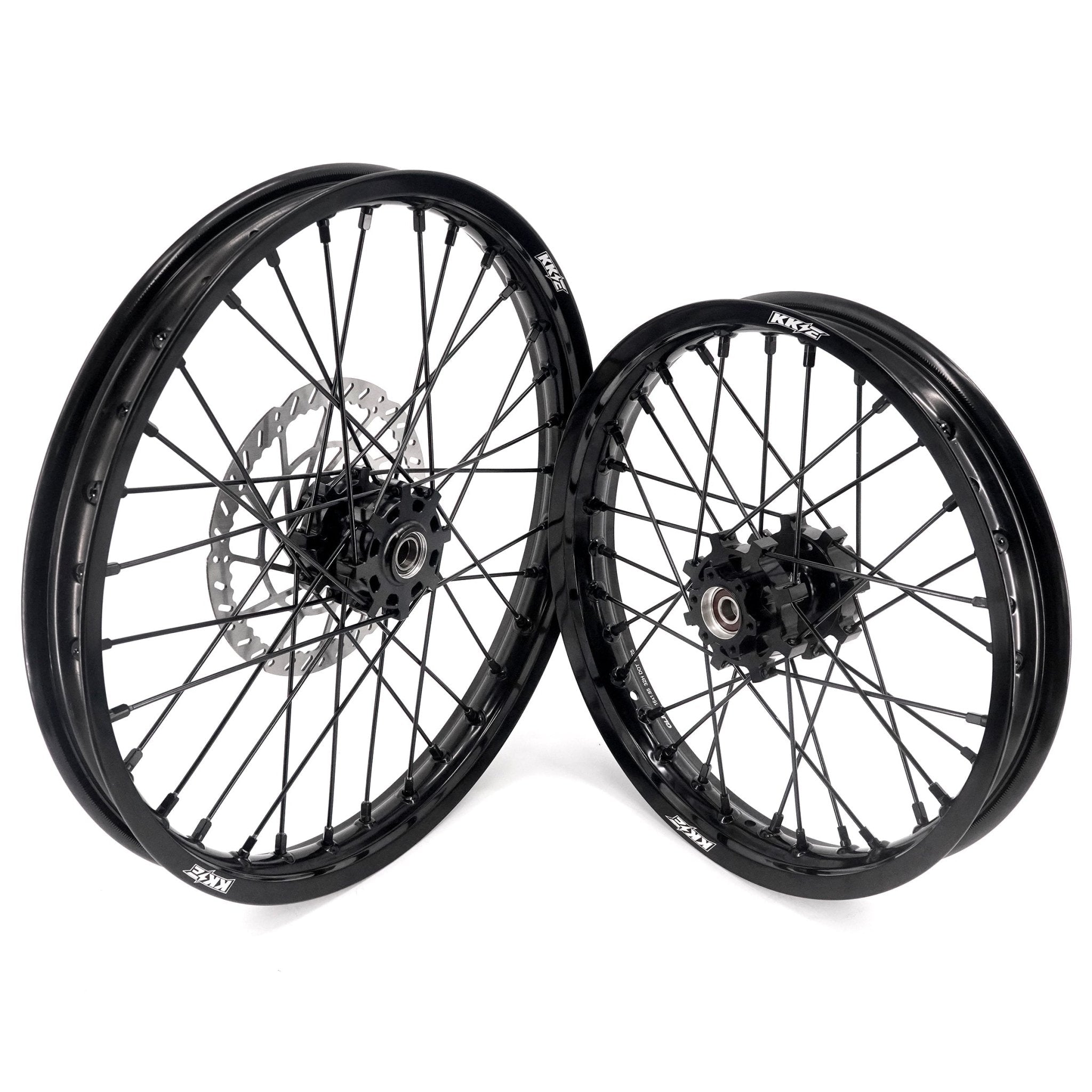 US Stock KKE 1.6*19" & 1.85*16" New Style E - bike Wheels Rim For SurRon Light Bee - X 2019 - 2025 Black - Pinned Electric