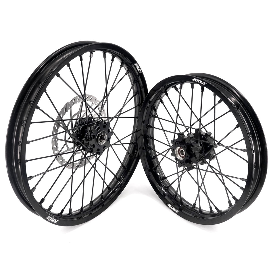 US Stock KKE 1.6*19" & 1.85*16" New Style E - bike Wheels Rim For SurRon Light Bee - X 2019 - 2025 Black - Pinned Electric