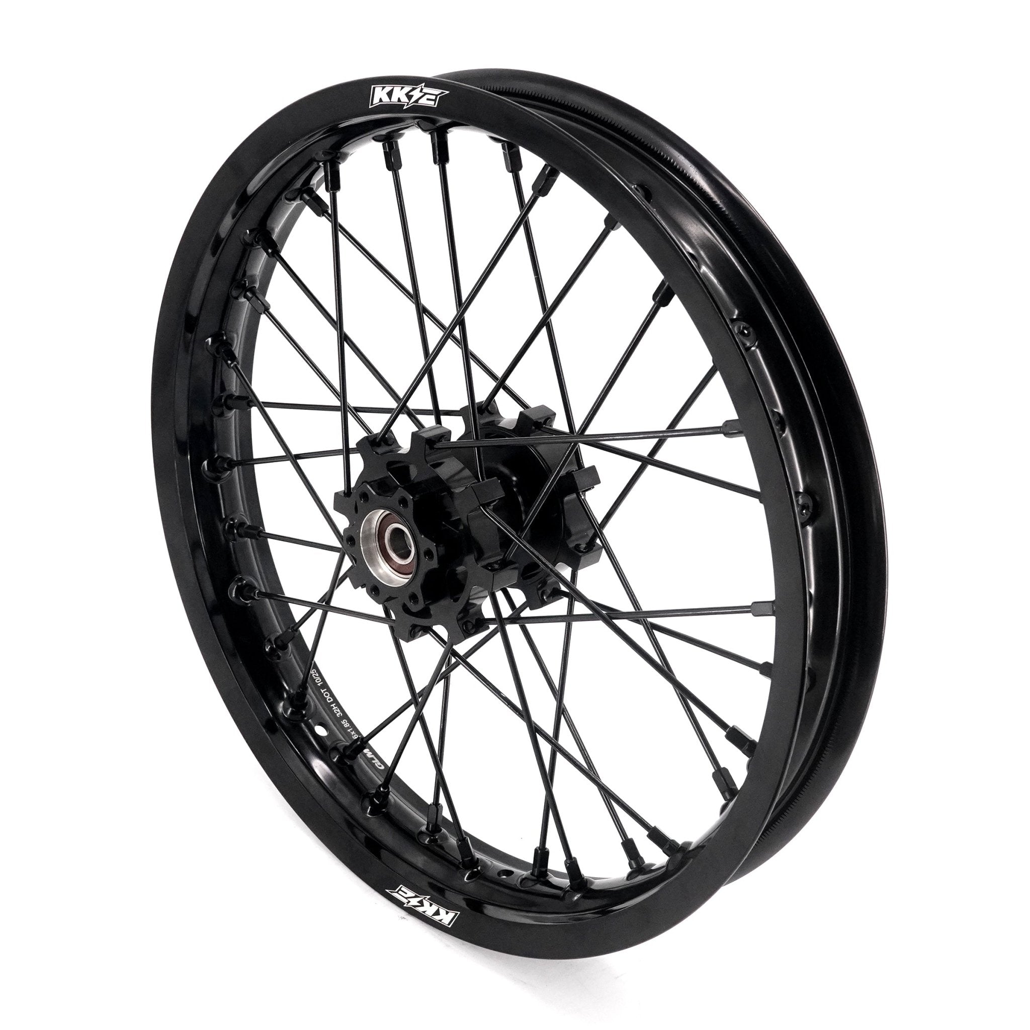 US Stock KKE 1.6*19" & 1.85*16" New Style E - bike Wheels Rim For SurRon Light Bee - X 2019 - 2025 Black - Pinned Electric