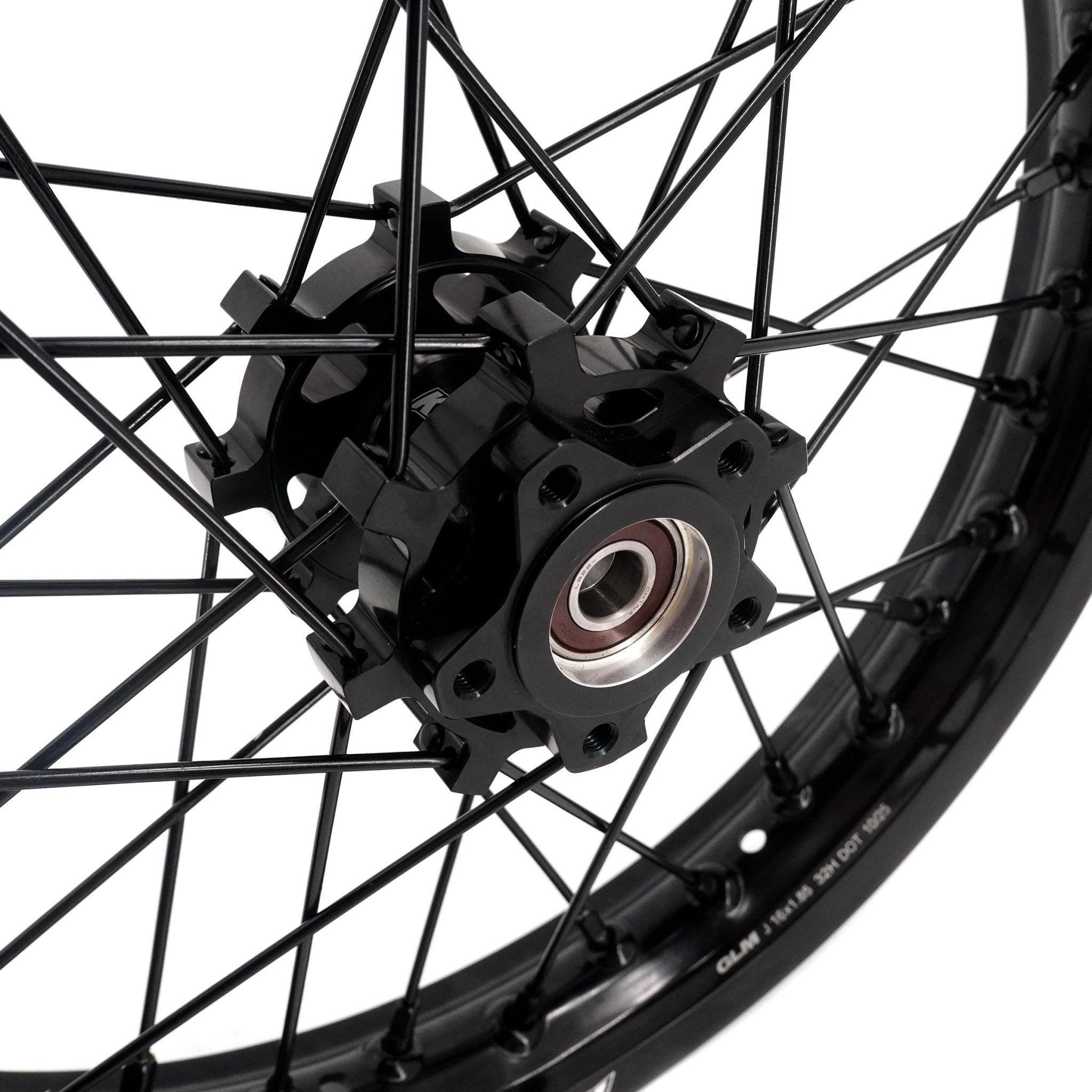 US Stock KKE 1.6*19" & 1.85*16" New Style E - bike Wheels Rim For SurRon Light Bee - X 2019 - 2025 Black - Pinned Electric
