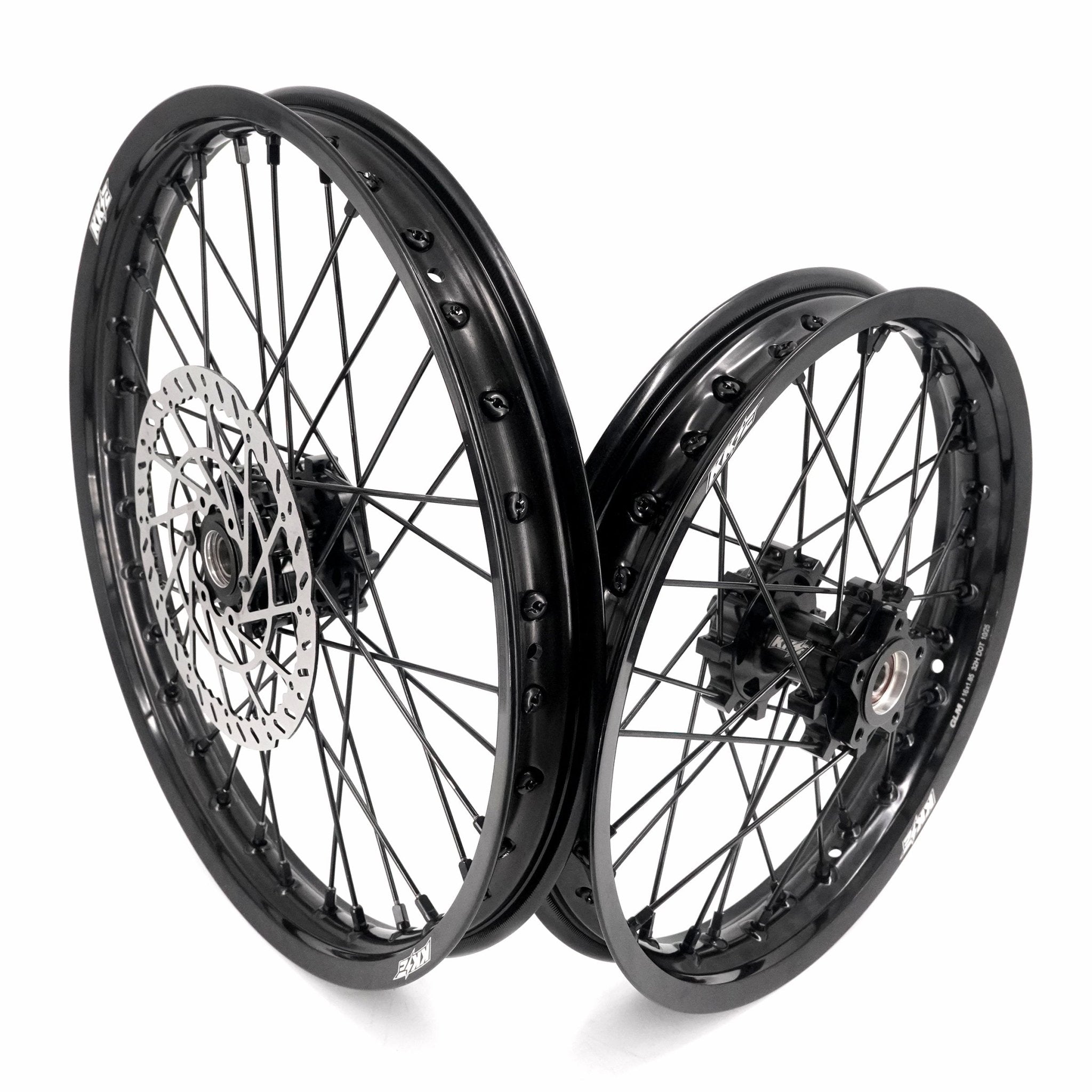 US Stock KKE 1.6*19" & 1.85*16" New Style E - bike Wheels Rim For SurRon Light Bee - X 2019 - 2025 Black - Pinned Electric
