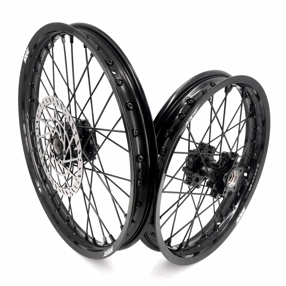 US Stock KKE 1.6*19" & 1.85*16" New Style E - bike Wheels Rim For SurRon Light Bee - X 2019 - 2025 Black - Pinned Electric