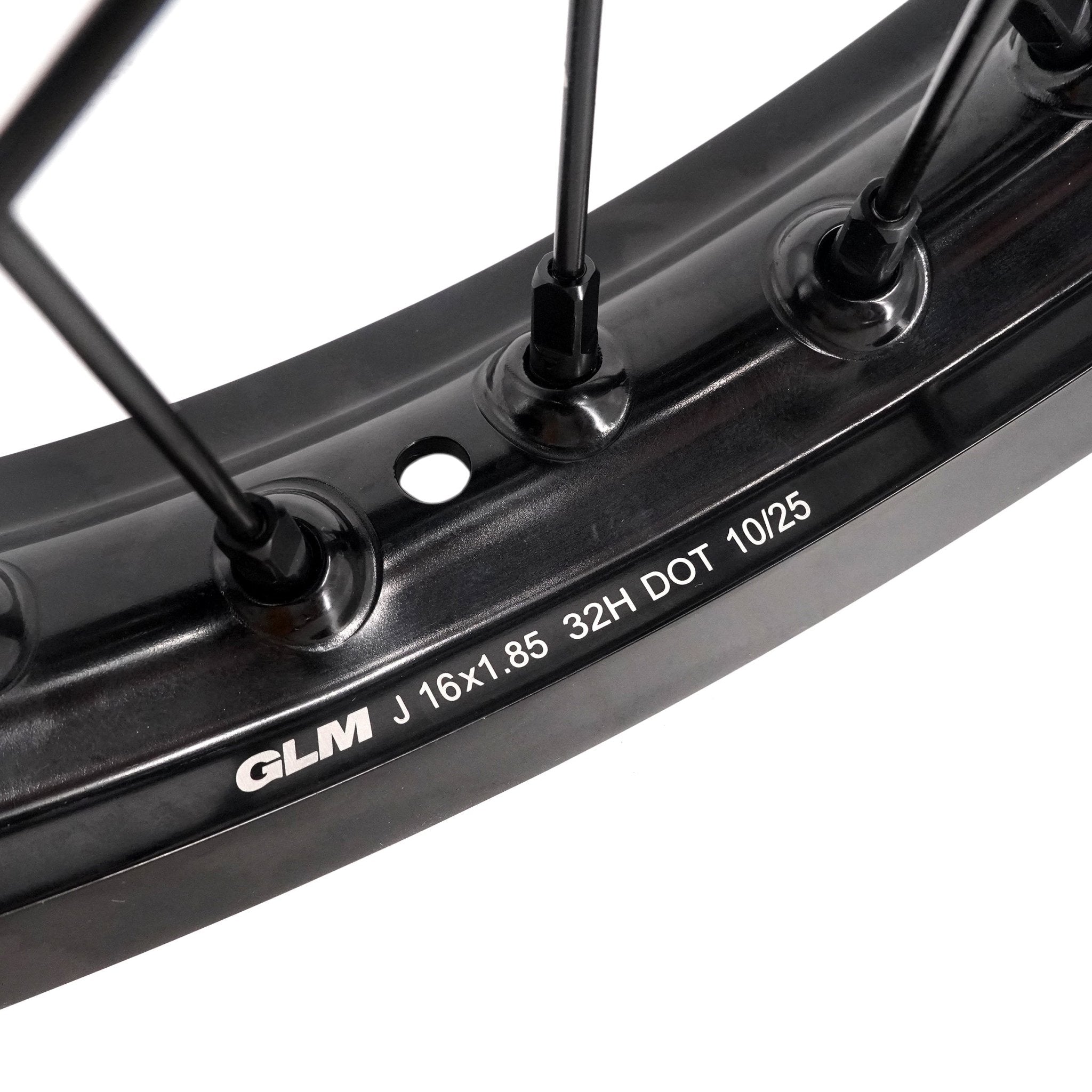 US Stock KKE 1.6*19" & 1.85*16" New Style E - bike Wheels Rim For SurRon Light Bee - X 2019 - 2025 Black - Pinned Electric