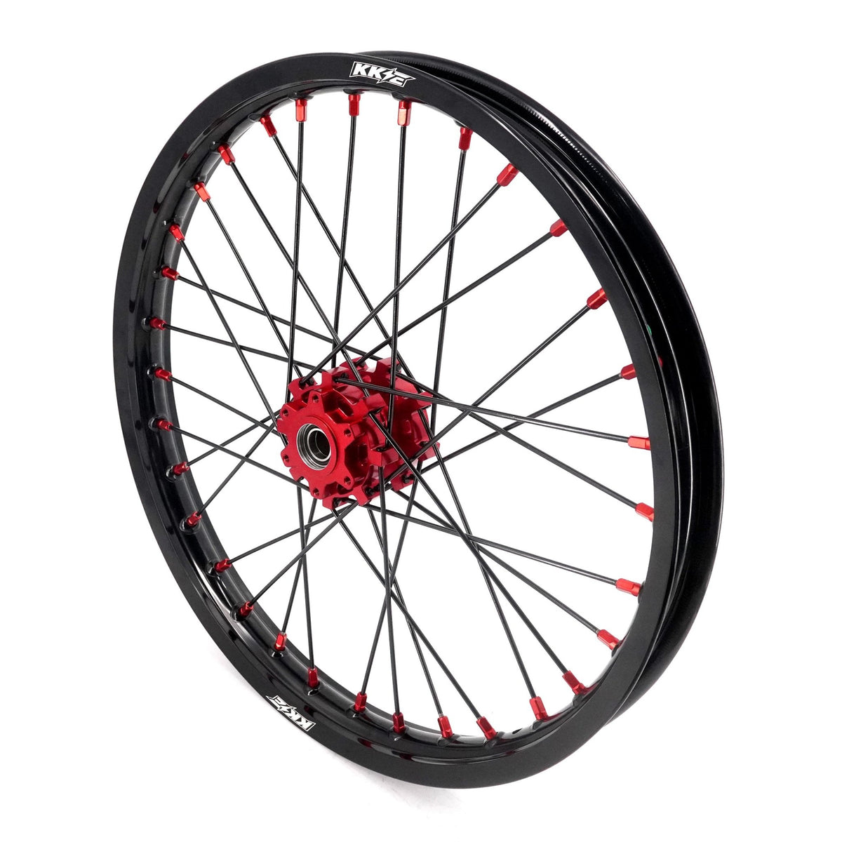 US Stock KKE 1.6*19" & 1.85*16" New Style E - bike Wheels Rim For SurRon Light Bee - X 2019 - 2025 Red Nipples - Pinned Electric