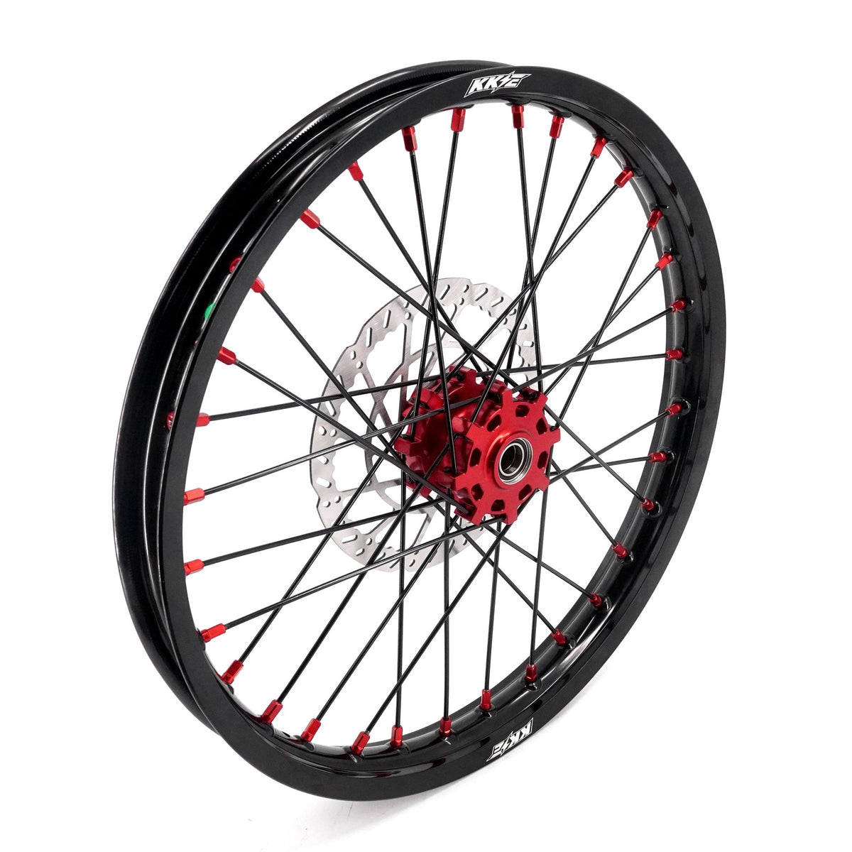 US Stock KKE 1.6*19" & 1.85*16" New Style E - bike Wheels Rim For SurRon Light Bee - X 2019 - 2025 Red Nipples - Pinned Electric
