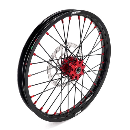 US Stock KKE 1.6*19" & 1.85*16" New Style E - bike Wheels Rim For SurRon Light Bee - X 2019 - 2025 Red Nipples - Pinned Electric