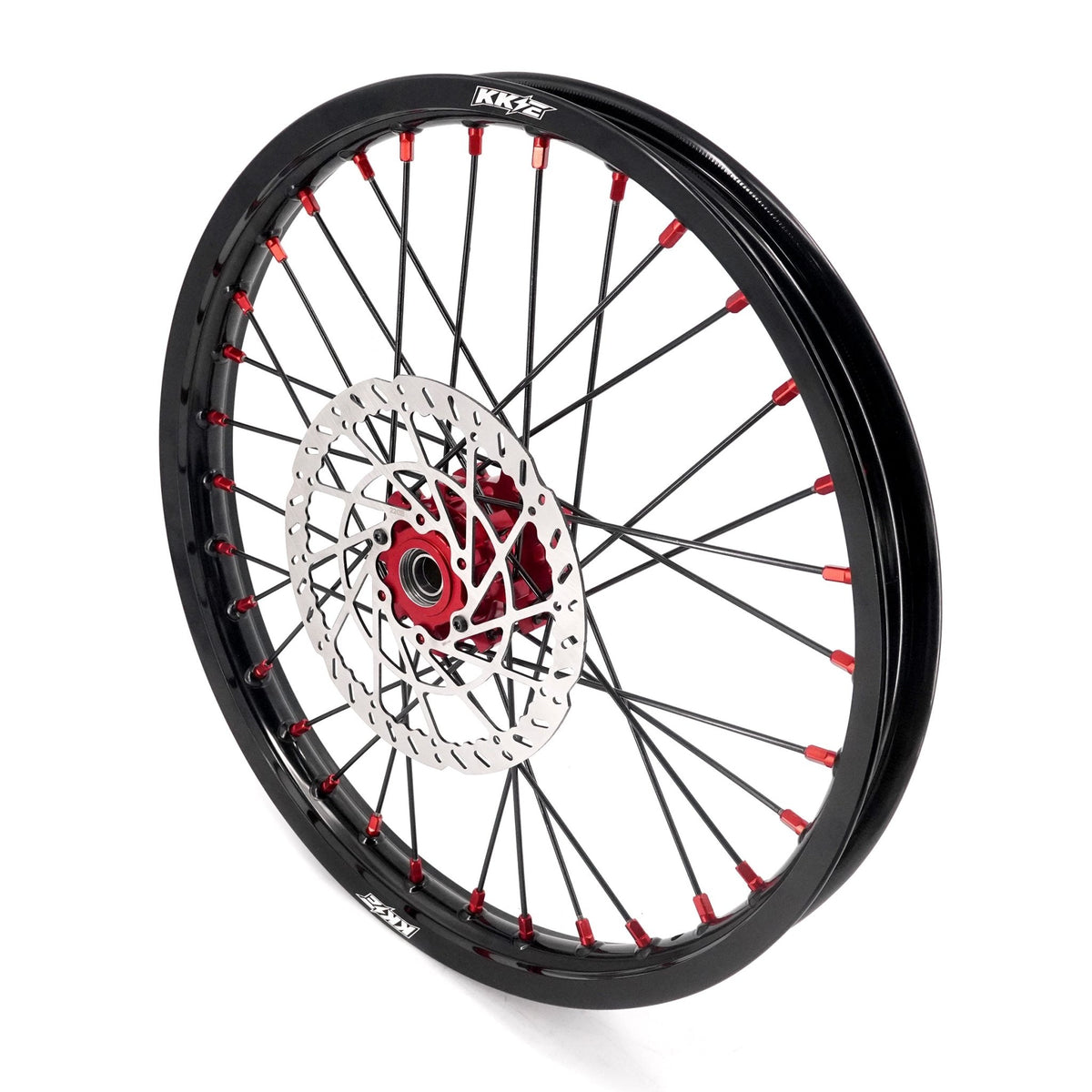 US Stock KKE 1.6*19" & 1.85*16" New Style E - bike Wheels Rim For SurRon Light Bee - X 2019 - 2025 Red Nipples - Pinned Electric