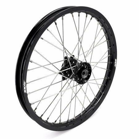 US Stock KKE 1.6*21" E - bike Spoke Wheels Rim Fit For SurRon Ultra Bee 2023 - 2025 Silver Nipples & Silver Spokes - Pinned Electric