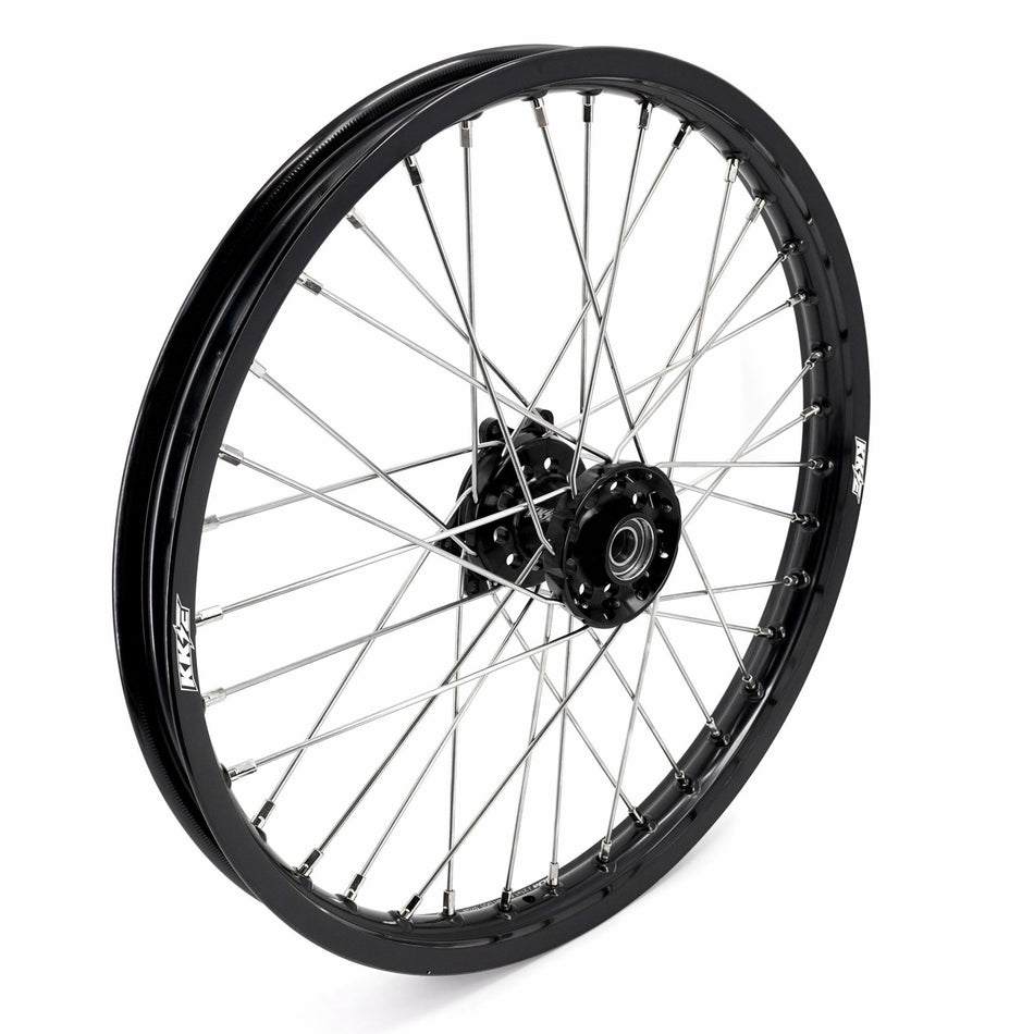 US Stock KKE 1.6*21" E - bike Spoke Wheels Rim Fit For SurRon Ultra Bee 2023 - 2025 Silver Nipples & Silver Spokes - Pinned Electric