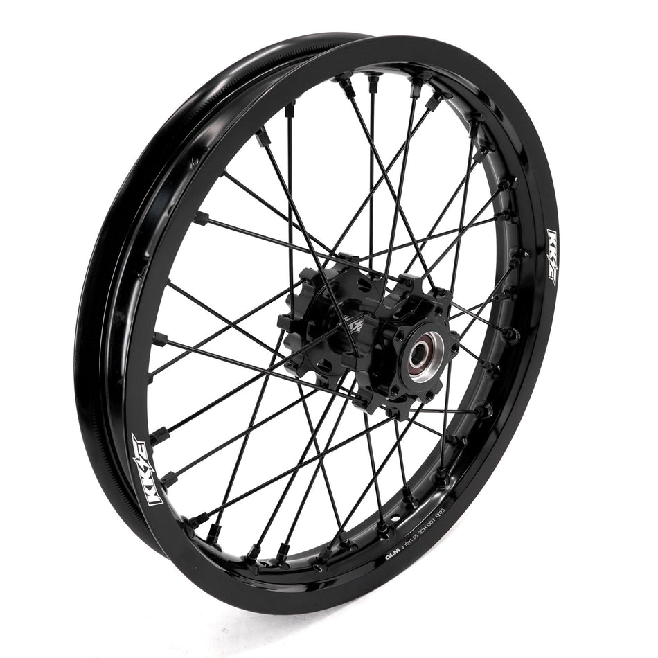 US Stock KKE 1.85*16" All - black Rear Rims Fit Talaria Sting MX3 / Talaria Sting R MX4 E - bike Wheels - Pinned Electric