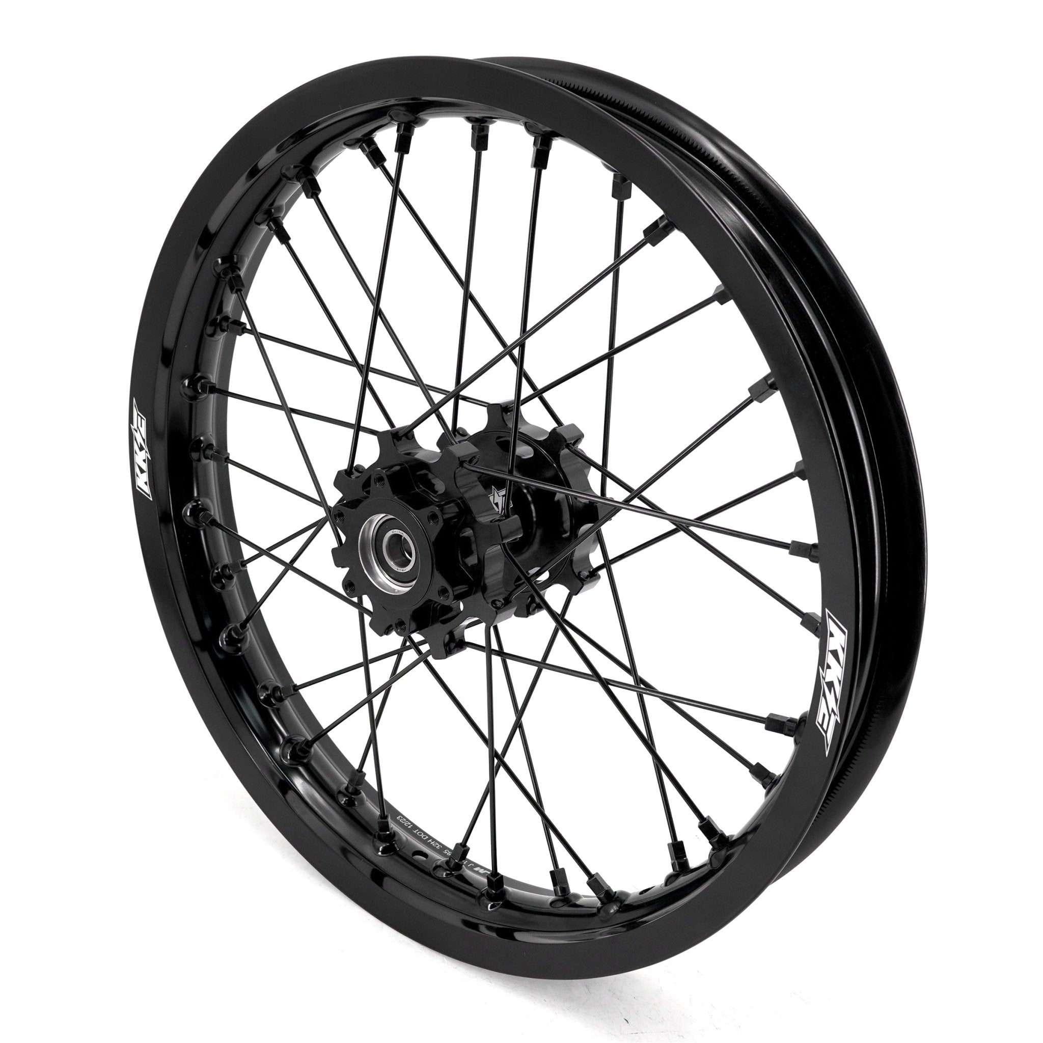 US Stock KKE 1.85*16" All - black Rear Rims Fit Talaria Sting MX3 / Talaria Sting R MX4 E - bike Wheels - Pinned Electric