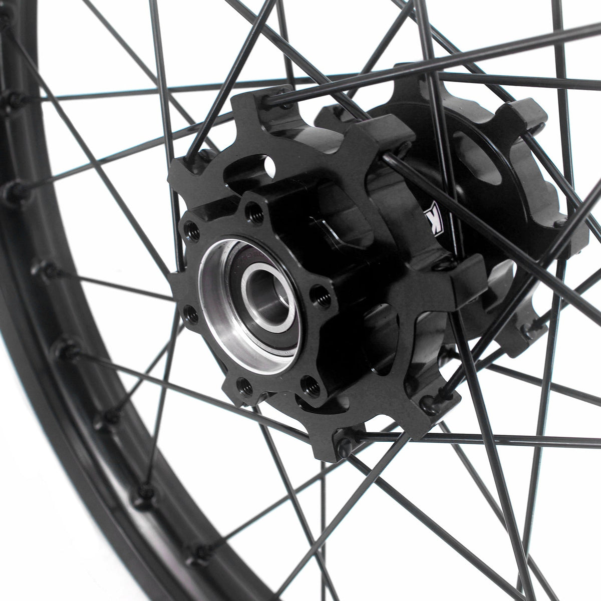 US Stock KKE 1.85*16" Electric Dirtbike Rear Wheels Rim Fit SurRon Light Bee - X 2019 - 2025 All Black - Pinned Electric