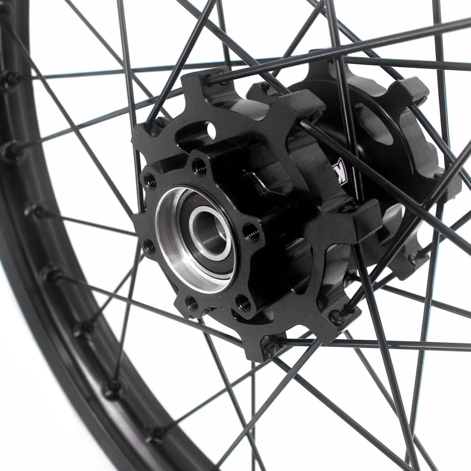 US Stock KKE 1.85*16" Electric Dirtbike Rear Wheels Rim Fit SurRon Light Bee - X 2019 - 2025 All Black - Pinned Electric