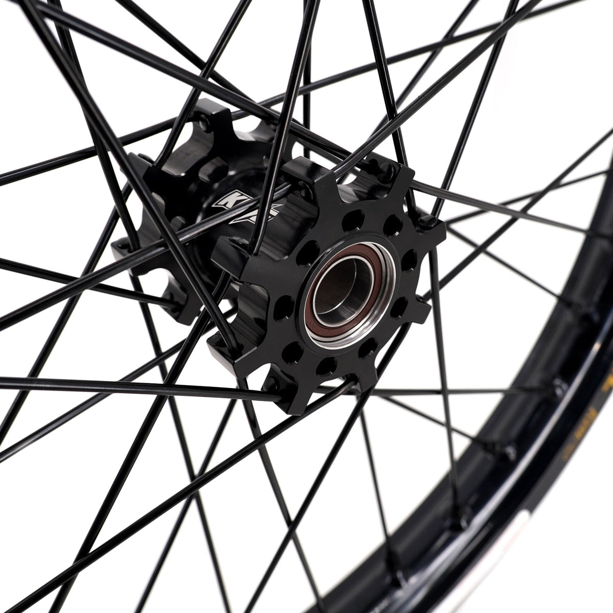 US Stock KKE 19" 16" Spoke Alloy Wheels Fit Talaria Sting MX3 / R MX4 Electric E - bike Black Takasago EXCEL Rims - Pinned Electric