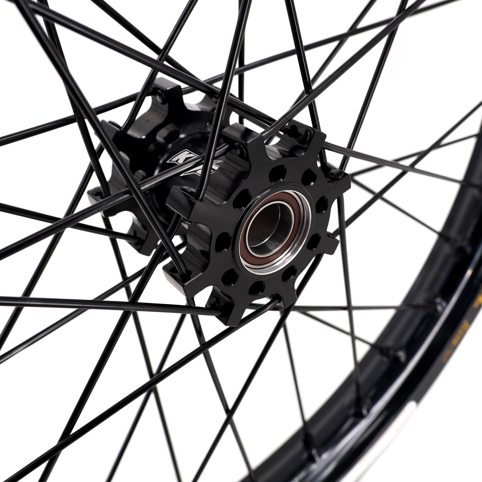 US Stock KKE 19" 16" Spoke Alloy Wheels Fit Talaria Sting MX3 / R MX4 Electric E - bike Black Takasago EXCEL Rims - Pinned Electric