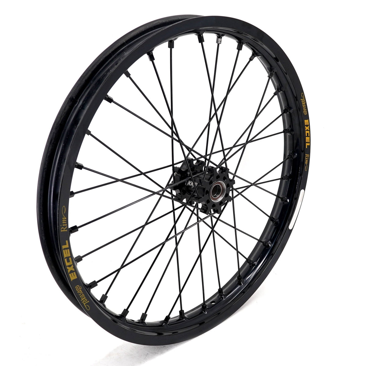 US Stock KKE 19" 16" Spoke Alloy Wheels Fit Talaria Sting MX3 / R MX4 Electric E - bike Black Takasago EXCEL Rims - Pinned Electric