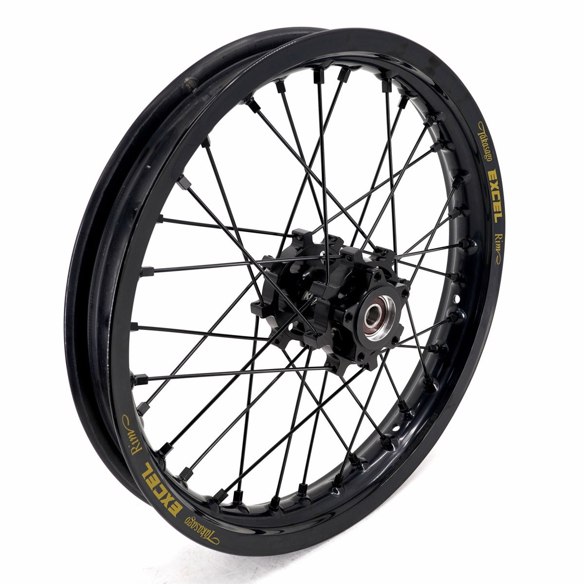 US Stock KKE 19" 16" Spoke Alloy Wheels Fit Talaria Sting MX3 / R MX4 Electric E - bike Black Takasago EXCEL Rims - Pinned Electric