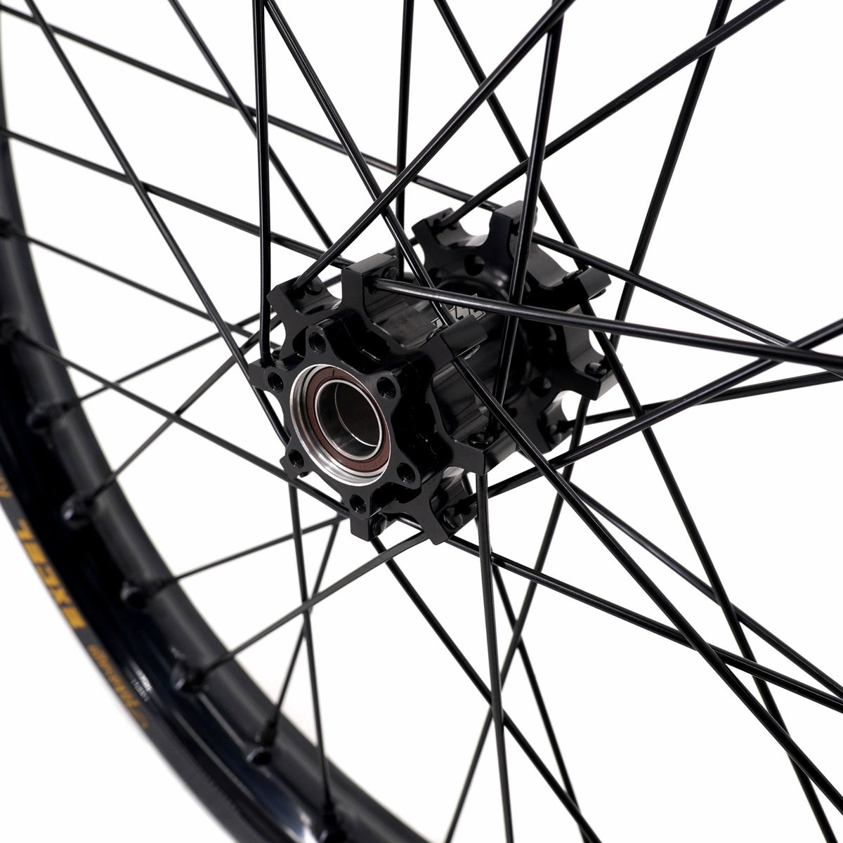 US Stock KKE 19" 16" Spoke Alloy Wheels Fit Talaria Sting MX3 / R MX4 Electric E - bike Black Takasago EXCEL Rims - Pinned Electric