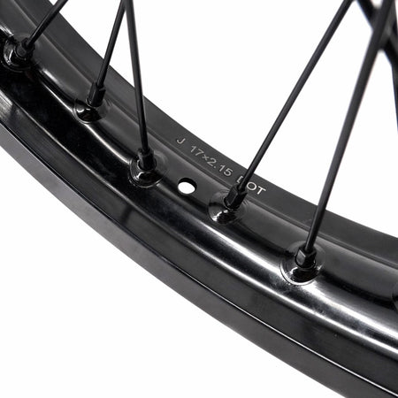 US Stock KKE 2.15*17 & 2.5*17 E - bike Wheels Rims Fit Talaria Sting MX3 / R MX4 / x3 (xXx) All Black - Pinned Electric
