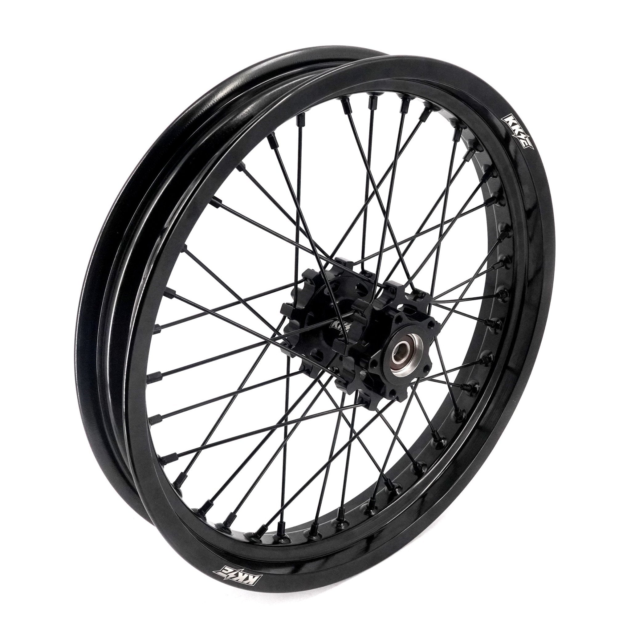 US Stock KKE 2.15*17 & 2.5*17 E - bike Wheels Rims Fit Talaria Sting MX3 / R MX4 / x3 (xXx) All Black - Pinned Electric