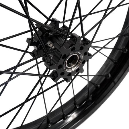 US Stock KKE 2.15*17 & 2.5*17 E - bike Wheels Rims Fit Talaria Sting MX3 / R MX4 / x3 (xXx) All Black - Pinned Electric