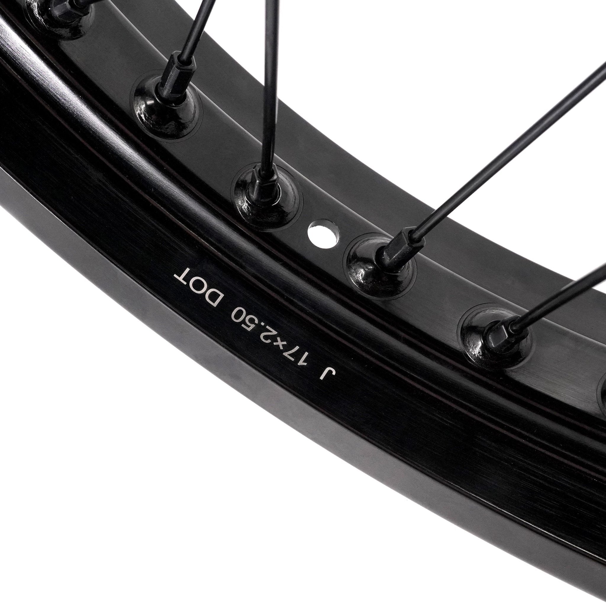 US Stock KKE 2.15*17 & 2.5*17 E - bike Wheels Rims Fit Talaria Sting MX3 / R MX4 / x3 (xXx) All Black - Pinned Electric
