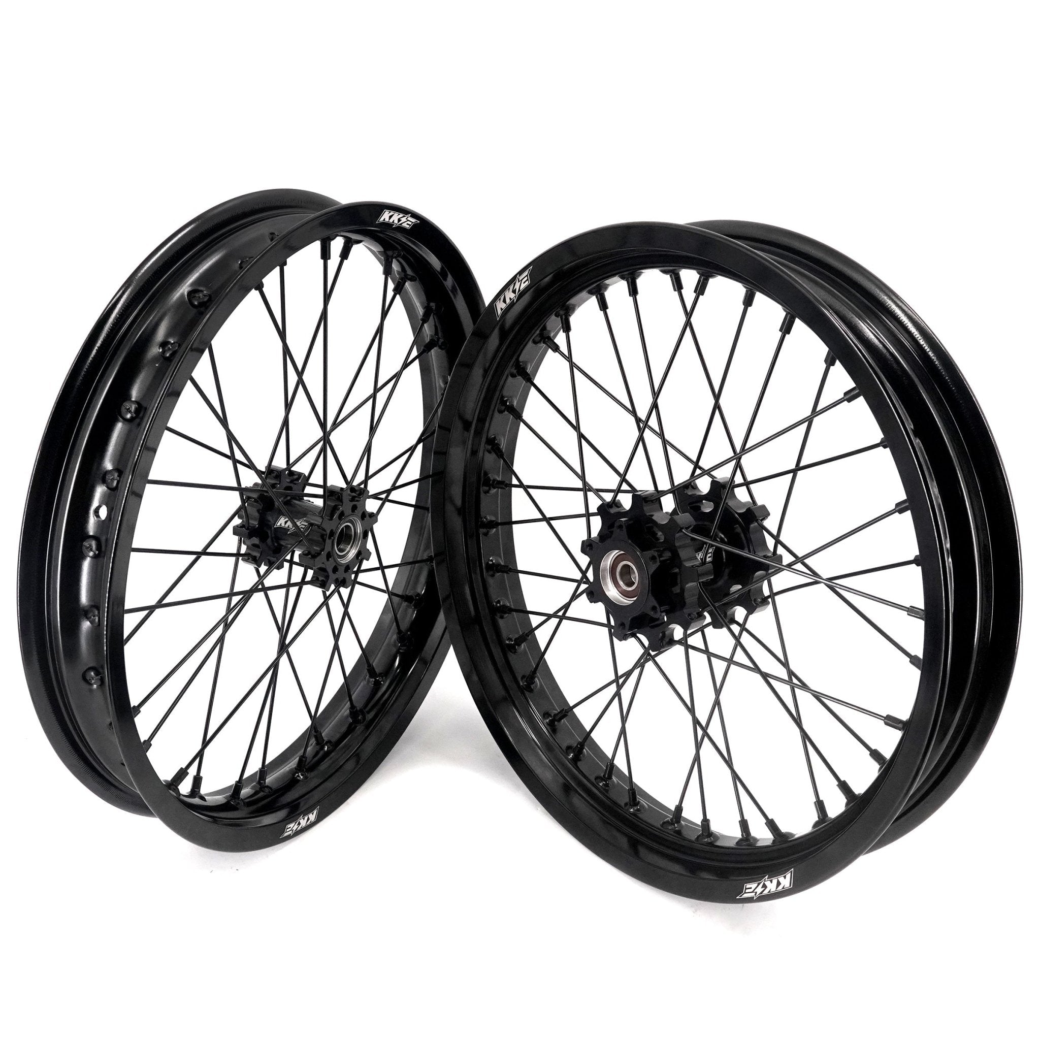 US Stock KKE 2.15*17 & 2.5*17 E - bike Wheels Rims Fit Talaria Sting MX3 / R MX4 / x3 (xXx) All Black - Pinned Electric