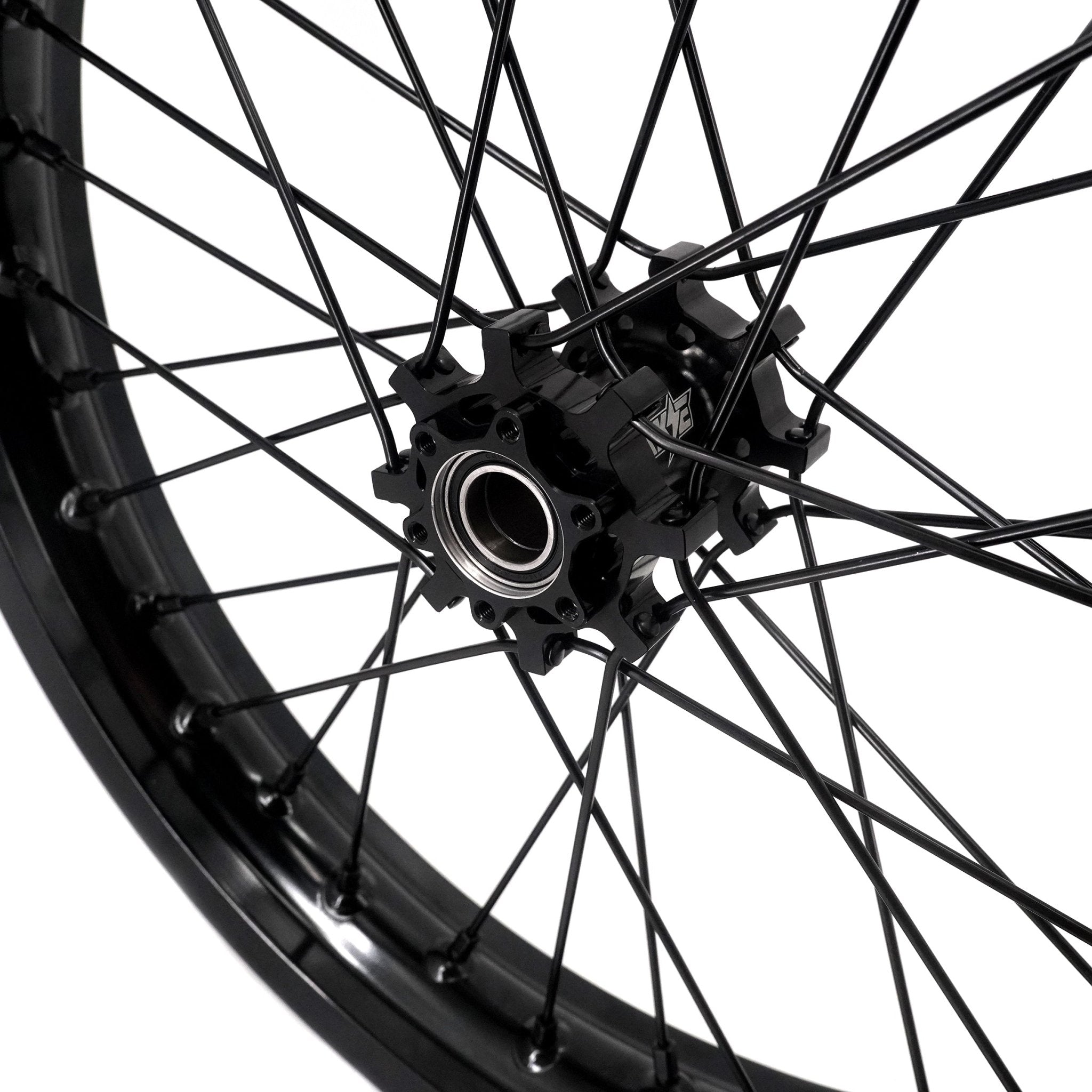 US Stock KKE 2.15*17 & 2.5*17 E - bike Wheels Rims Fit Talaria Sting MX3 / R MX4 / x3 (xXx) All Black - Pinned Electric