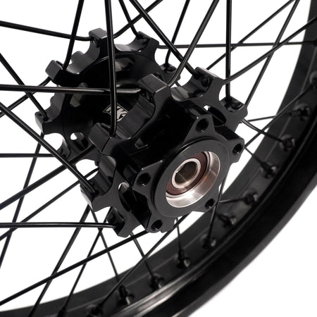 US Stock KKE 2.15*17 & 2.5*17 E - bike Wheels Rims Fit Talaria Sting MX3 / R MX4 / x3 (xXx) All Black - Pinned Electric