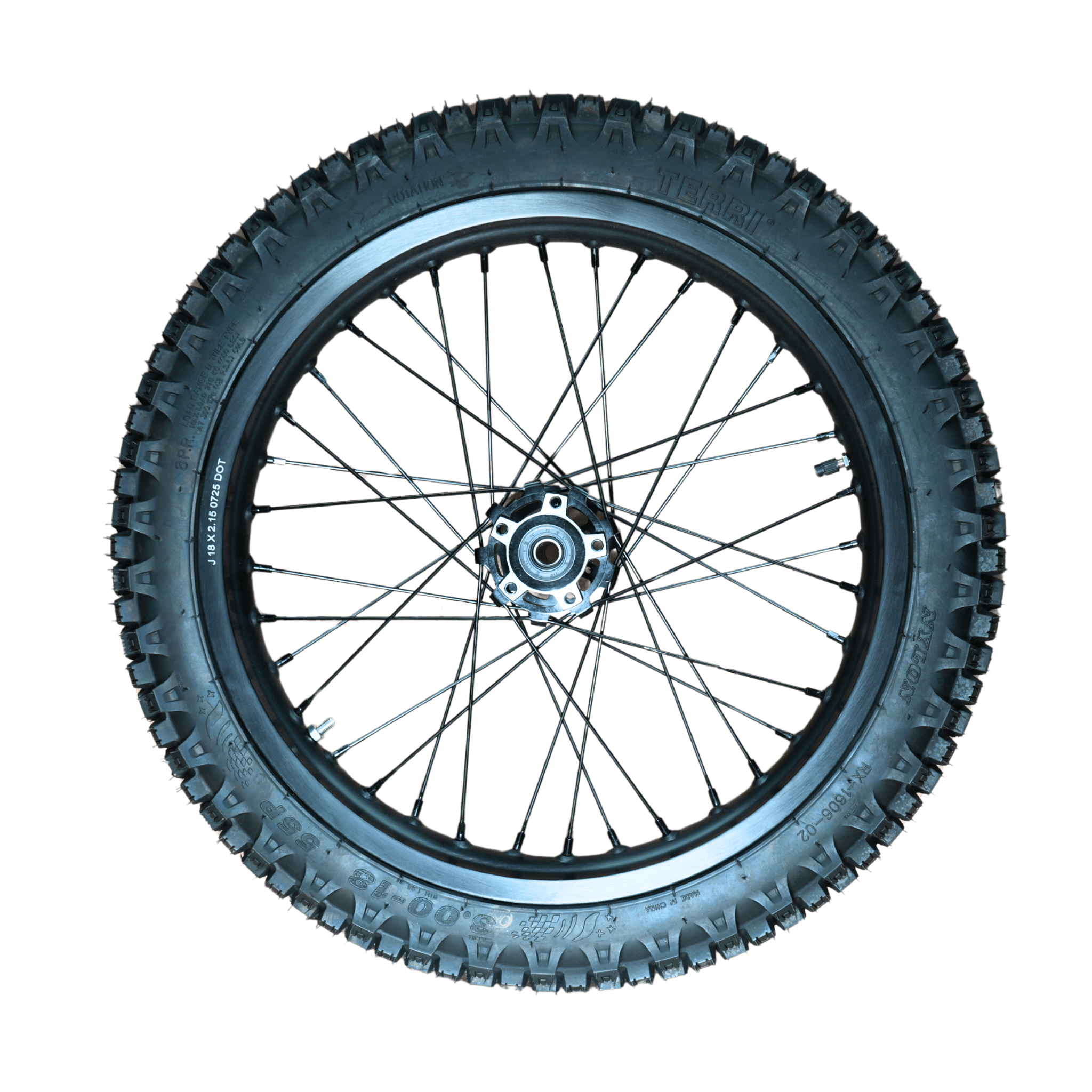 Ventus V1+ 18" Rear Wheel and Tire Set (Ventus OEM) - Pinned Electric