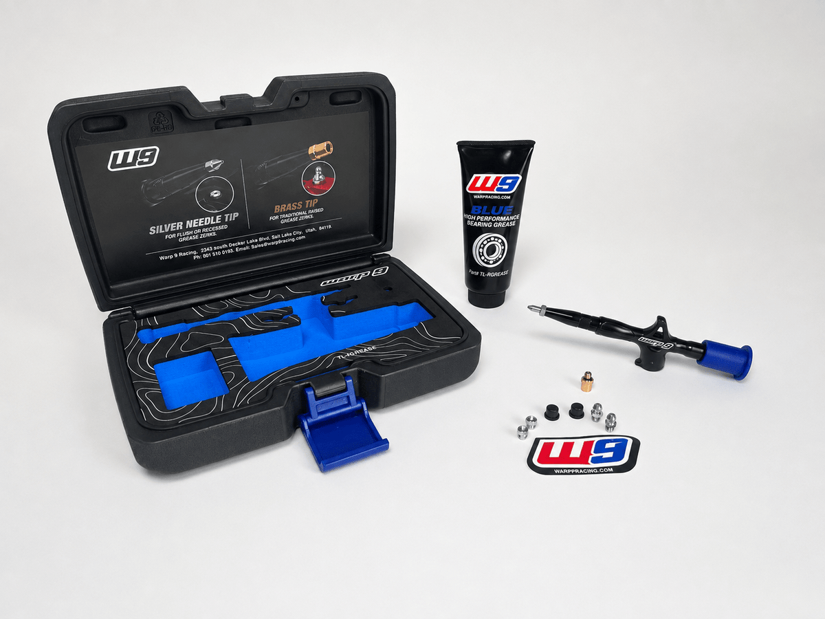 Warp 9 Grease Gun Kit - Pinned Electric