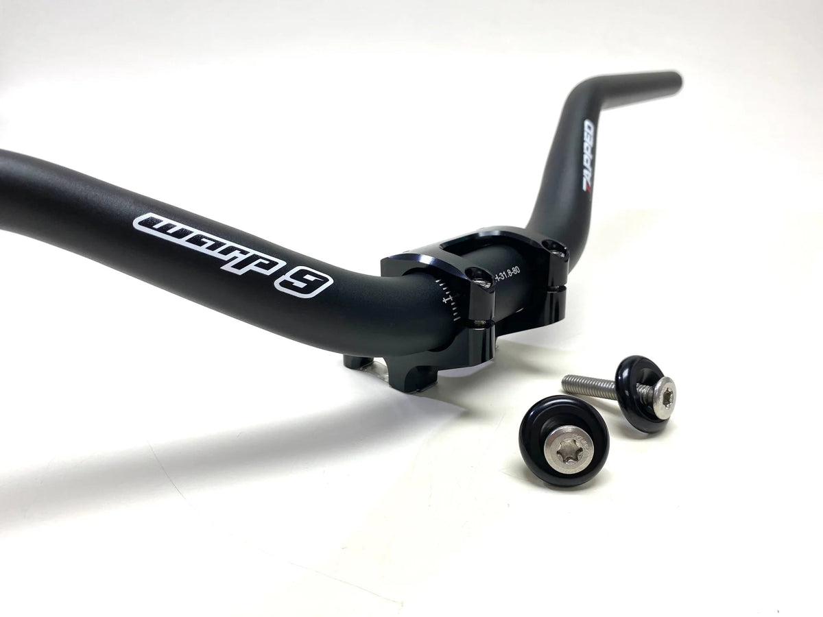 Warp9Racing E - Moto Tapped Handlebar 3.0" 80mm - Pinned Electric