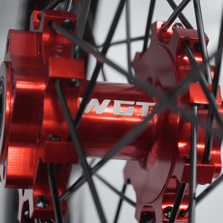 WGT Splattered V2 19x16 Wheel Set - Pinned Electric