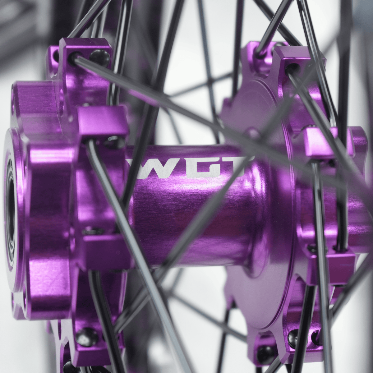 WGT Splattered V2 19x16 Wheel Set - Pinned Electric
